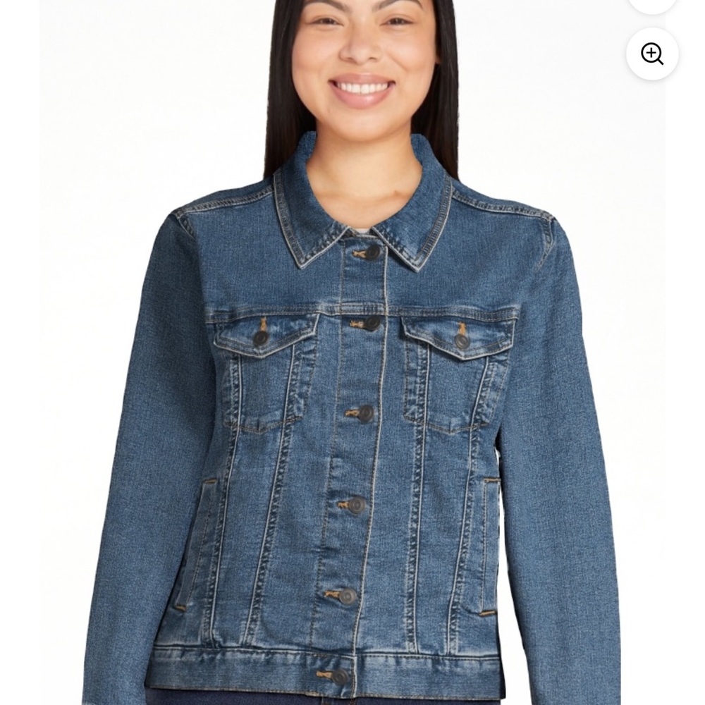 Time and Tru Women’s Plus Denim Jacket XXXL